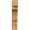 Ekena Millwork Balboa Block Rough Sawn Bracket, Western Red Cedar, 6"W x 24"D x 32"H BKT06X24X32BOA05RWR - alternate 4